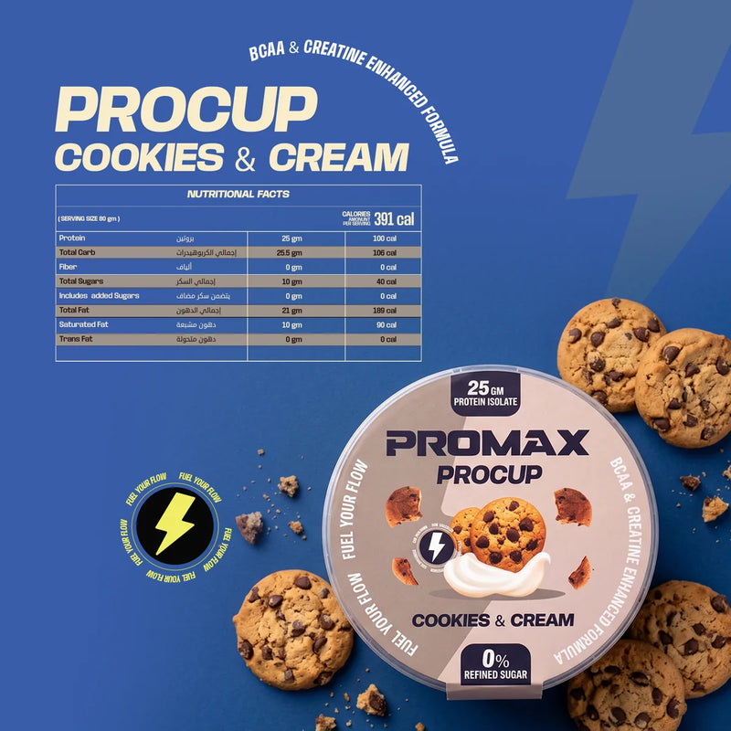 ProCup Cookies & Cream — printed panel 3