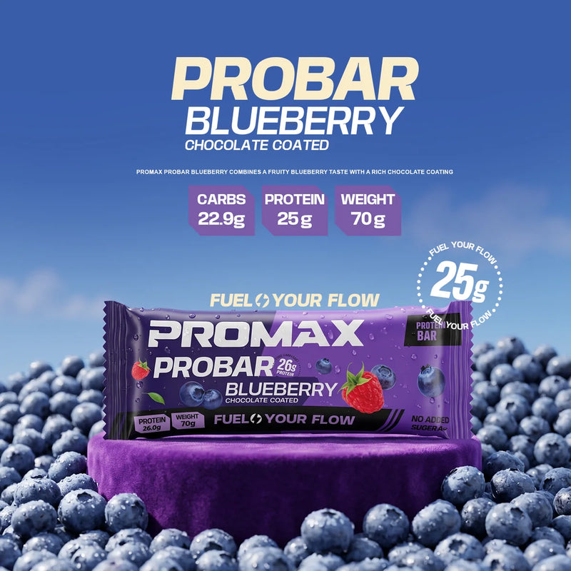 ProBar Blueberry — printed panel 1